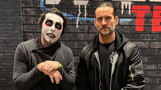 Danhausen reacts after AEW officially announces CM Punk's return for Collision debut