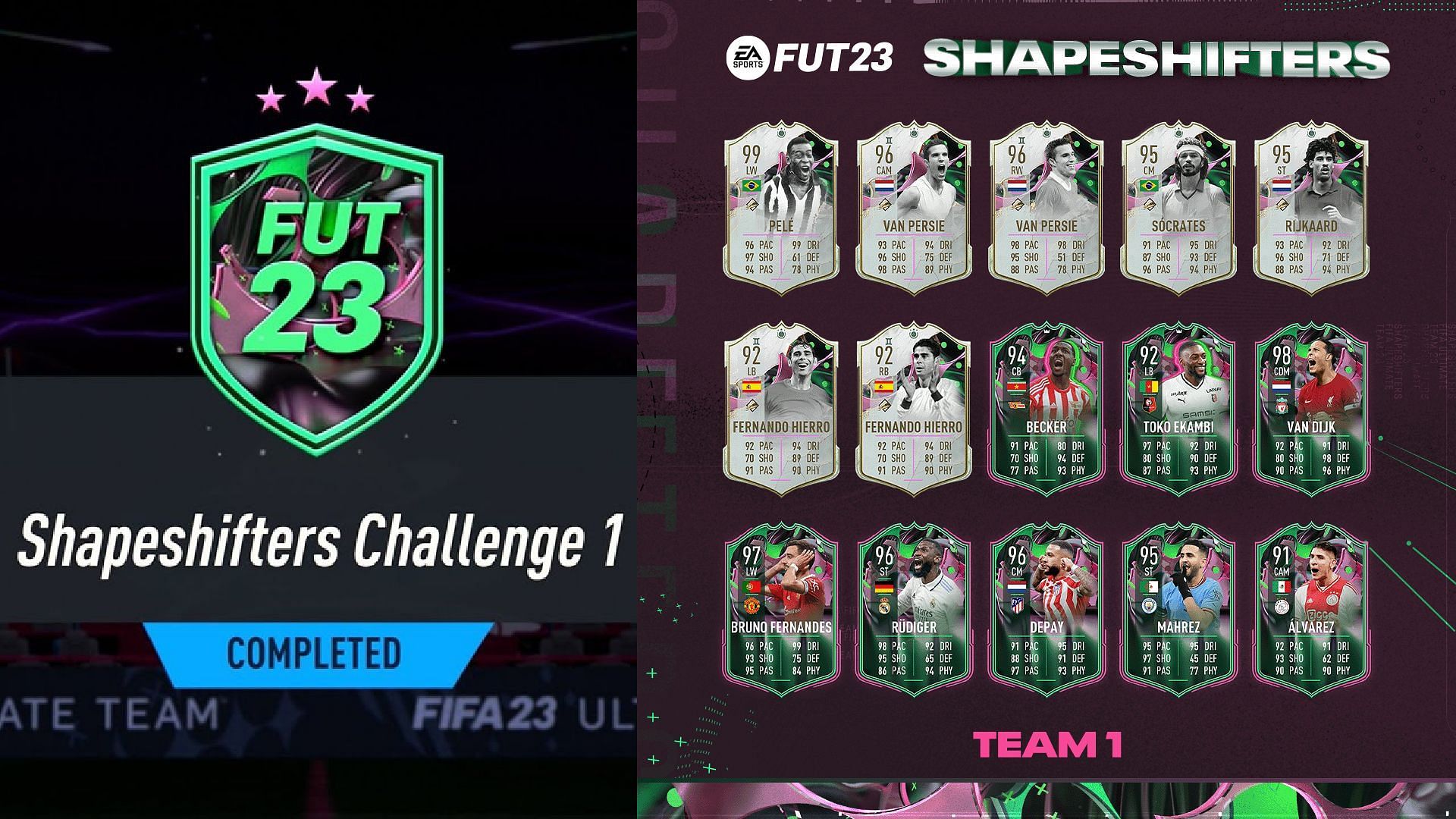 FIFA 23 Shapeshifters Challenge 1 SBC guide (Image via EA Sports)