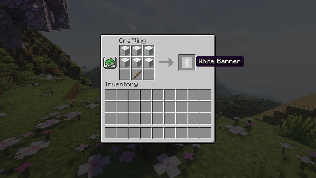 How to add banner to shields in Minecraft Bedrock Edition