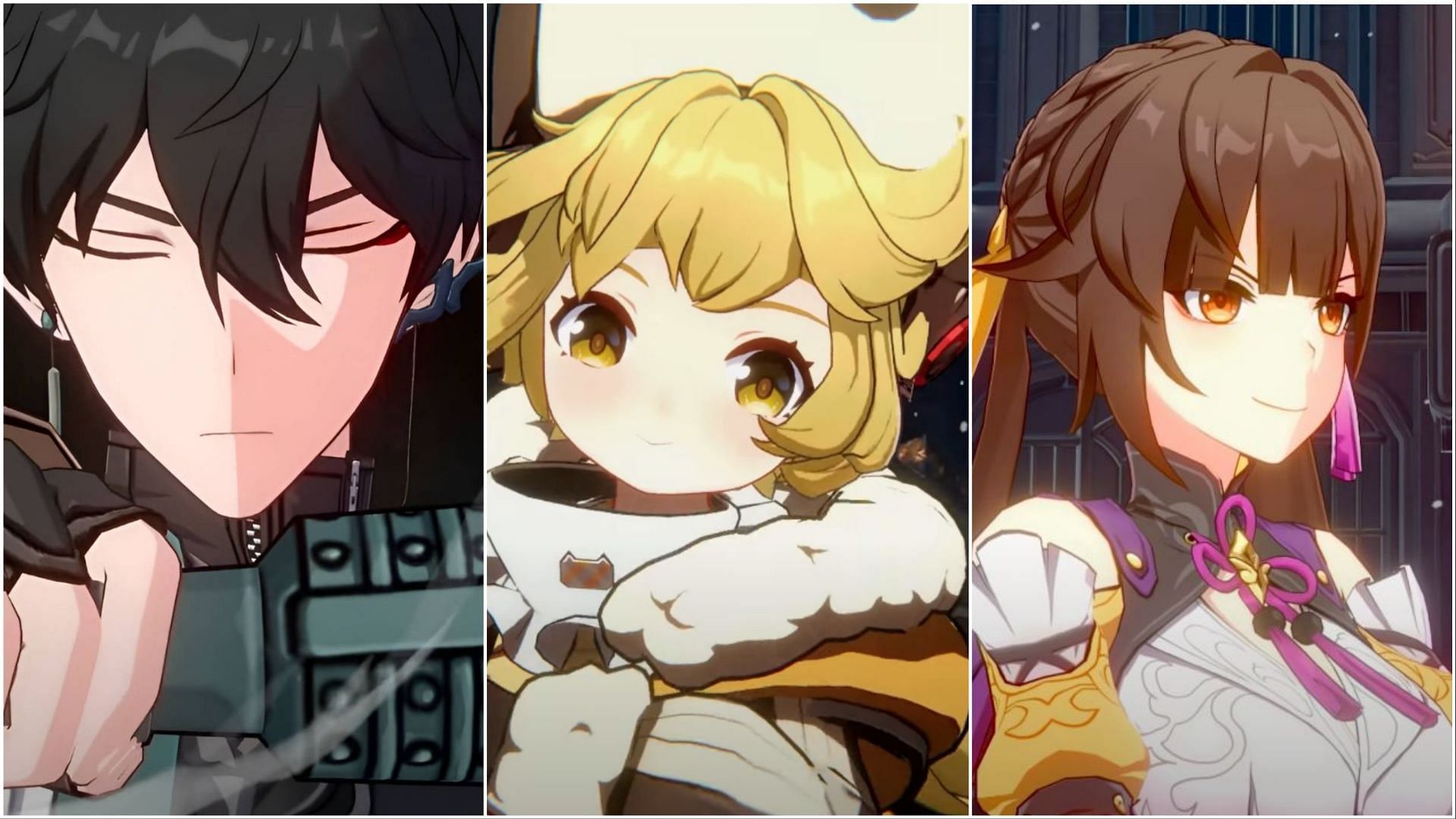 Image showing the 4-star characters to pair with Bronya (Image via HoYoverse)