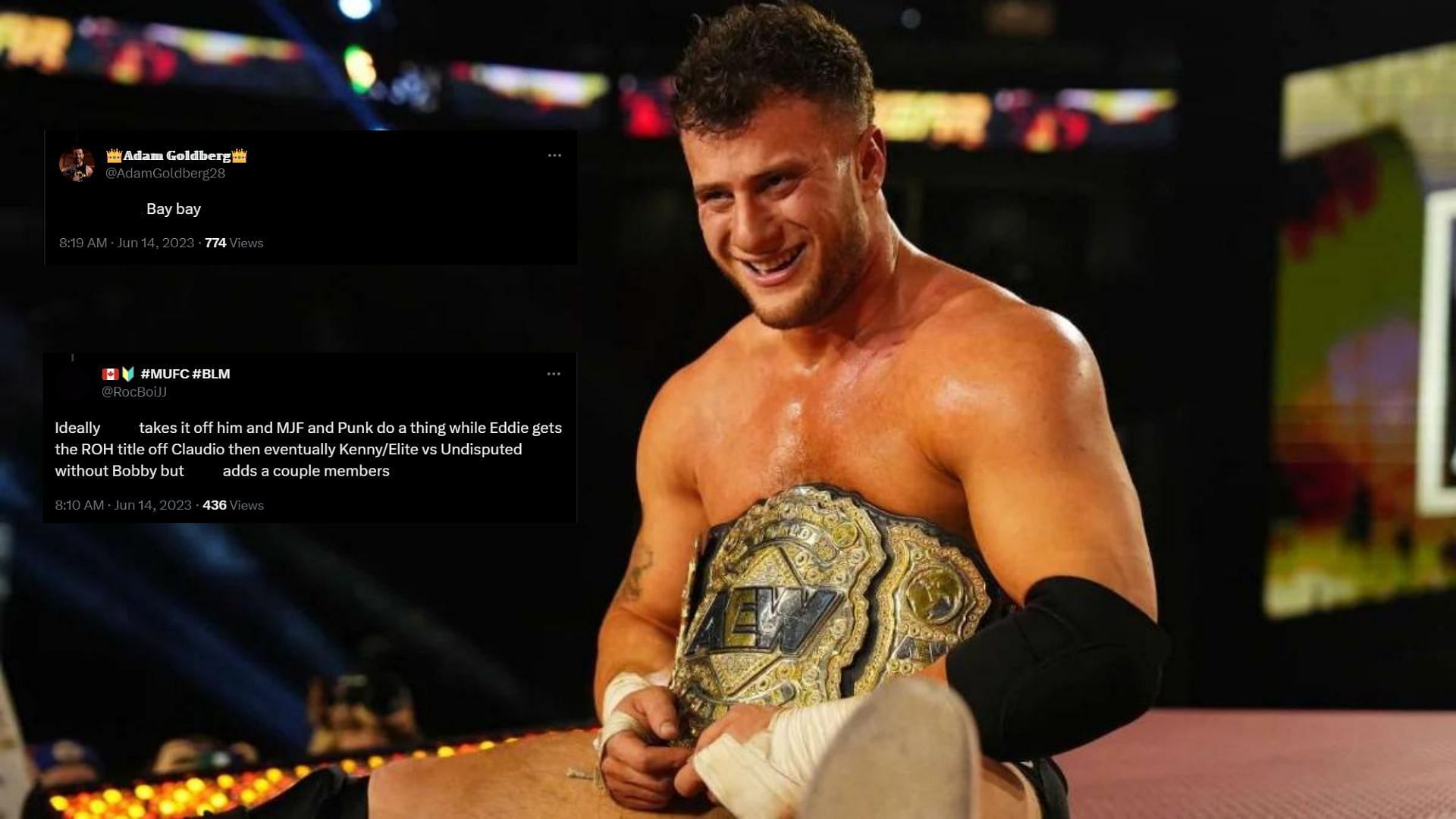 MJF is the current AEW World Champion