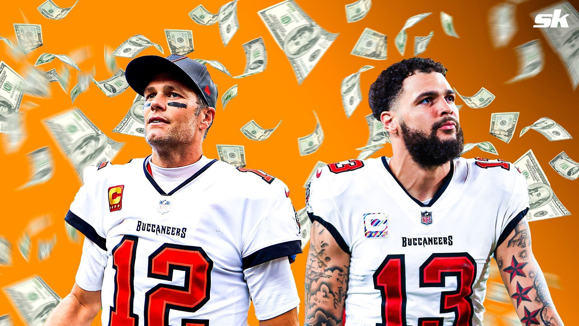 Mike Evans could be due for a raise following Tom Brady