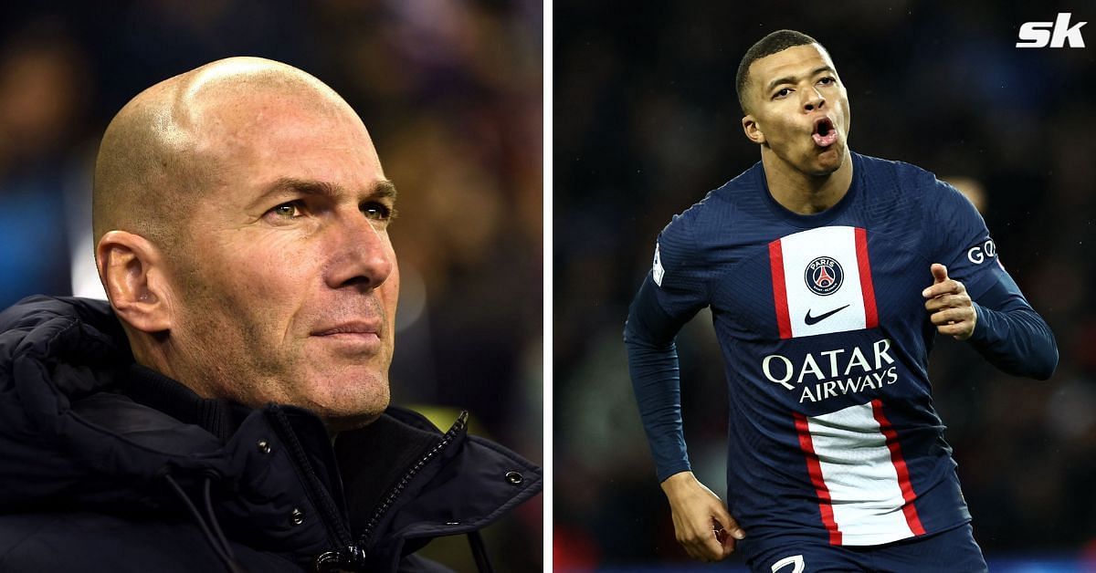 Real Madrid legend Zinedine Zidane spoke about potentially coaching PSG superstar Kylian Mbappe