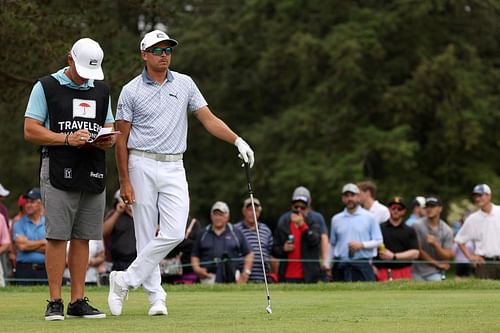 Rickie Fowler at the 2023 Travelers Championship - Round Three (Image via Getty)