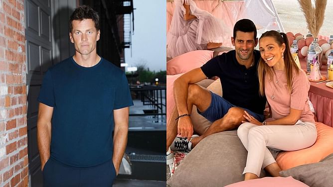 IN PHOTOS: Tom Brady spotted sitting alongside Novak Djokovic’s wife at Roland-Garros Final