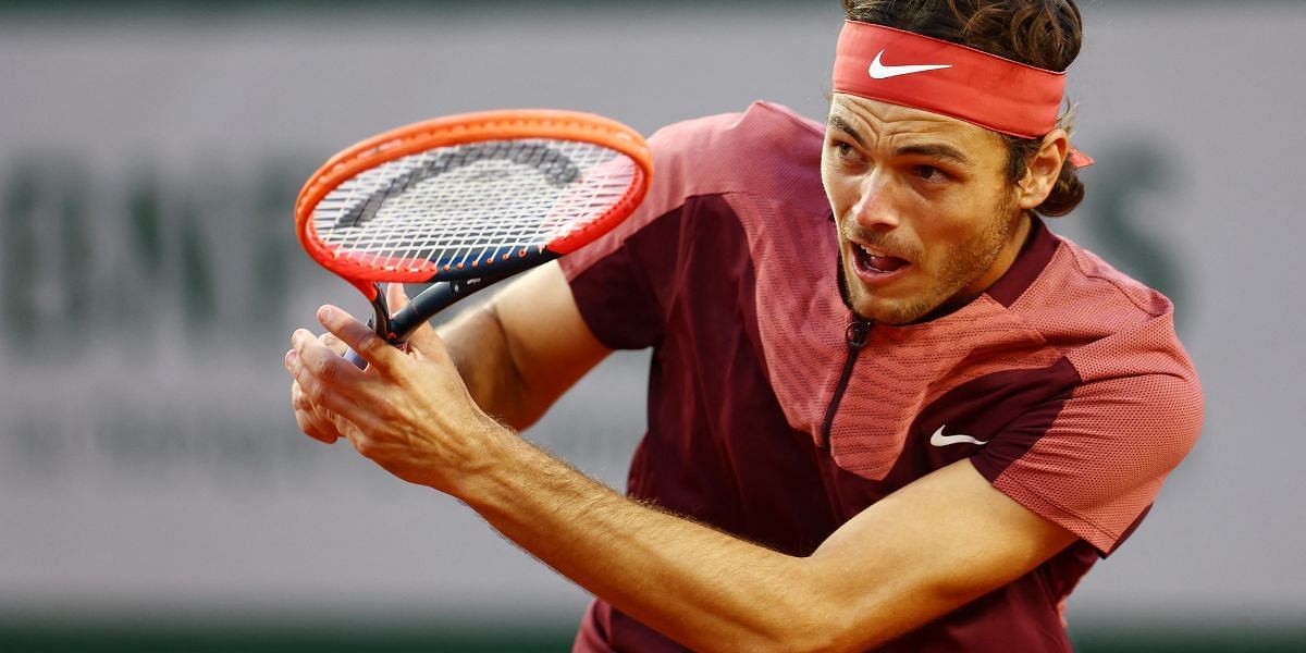 Reuters- Taylor Fritz at the 2023 French Open