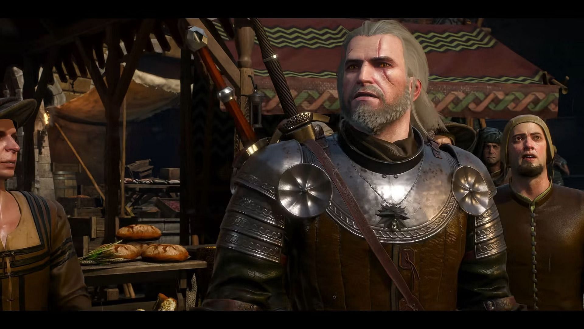 Geralt of Rivia from Witcher 3 game (Image via CD Projekt)