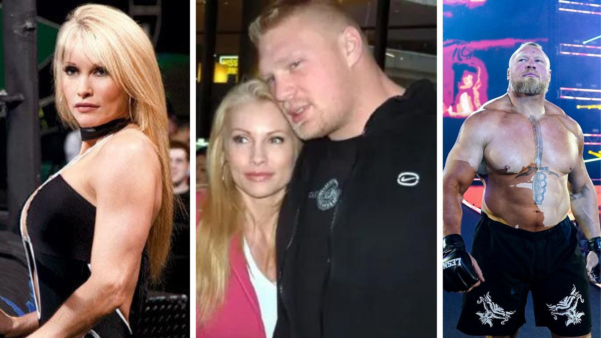 Brock Lesnar and his wife, Sable, began dating in 2003