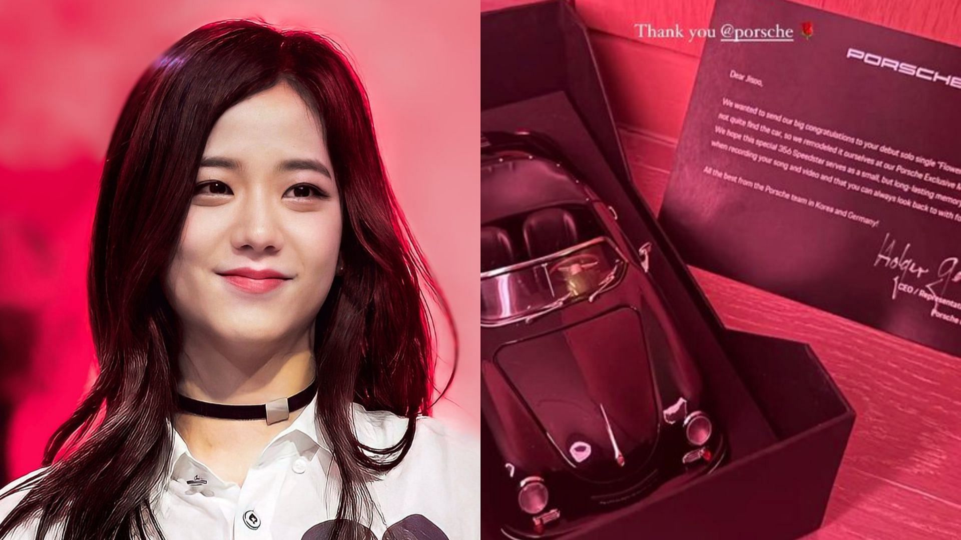 "Cute": BLACKPINK's Jisoo's Fans Go Wild As Porsche Surprises Her With ...