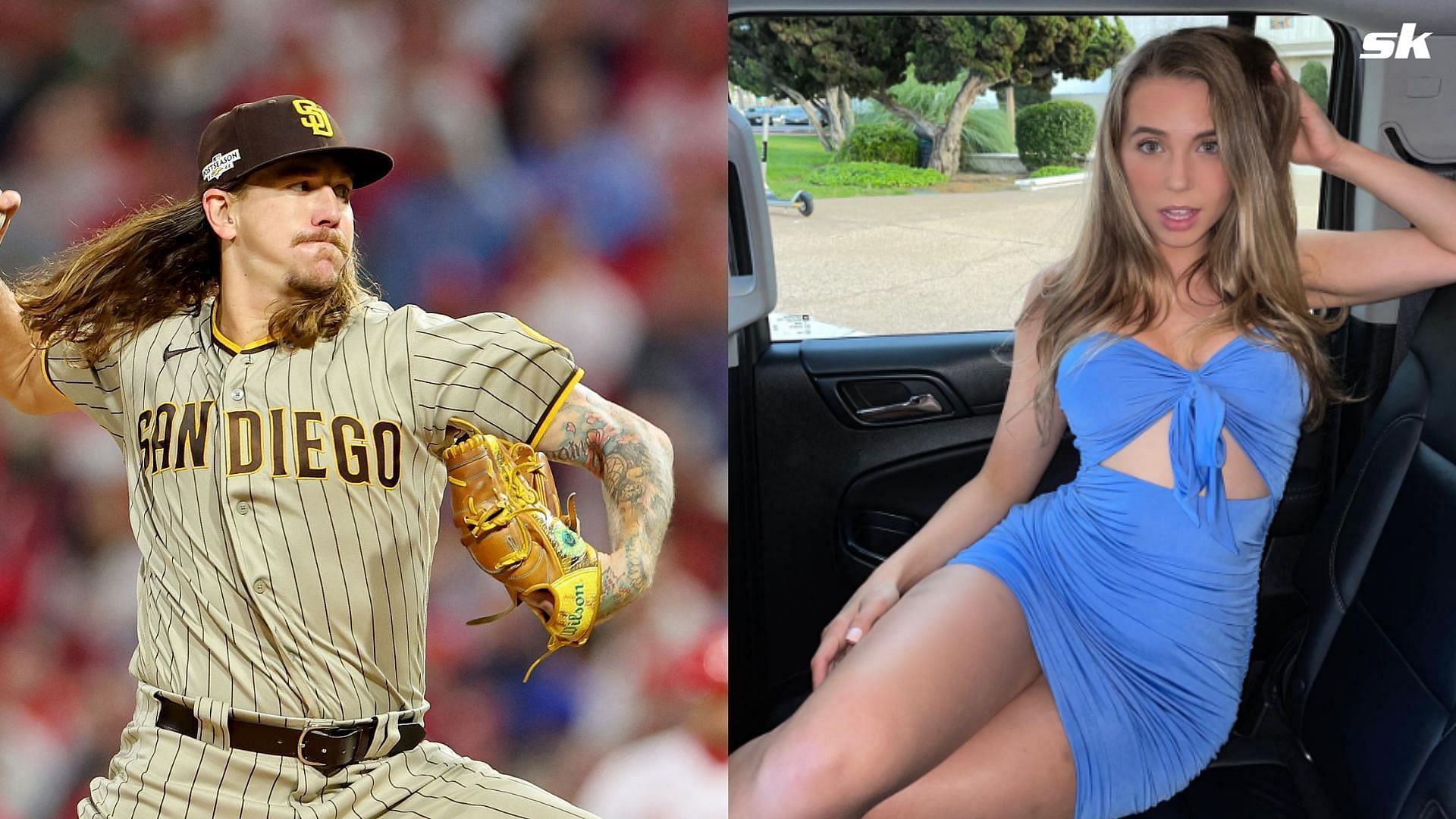 Mike Clevinger and Olivia Finestead