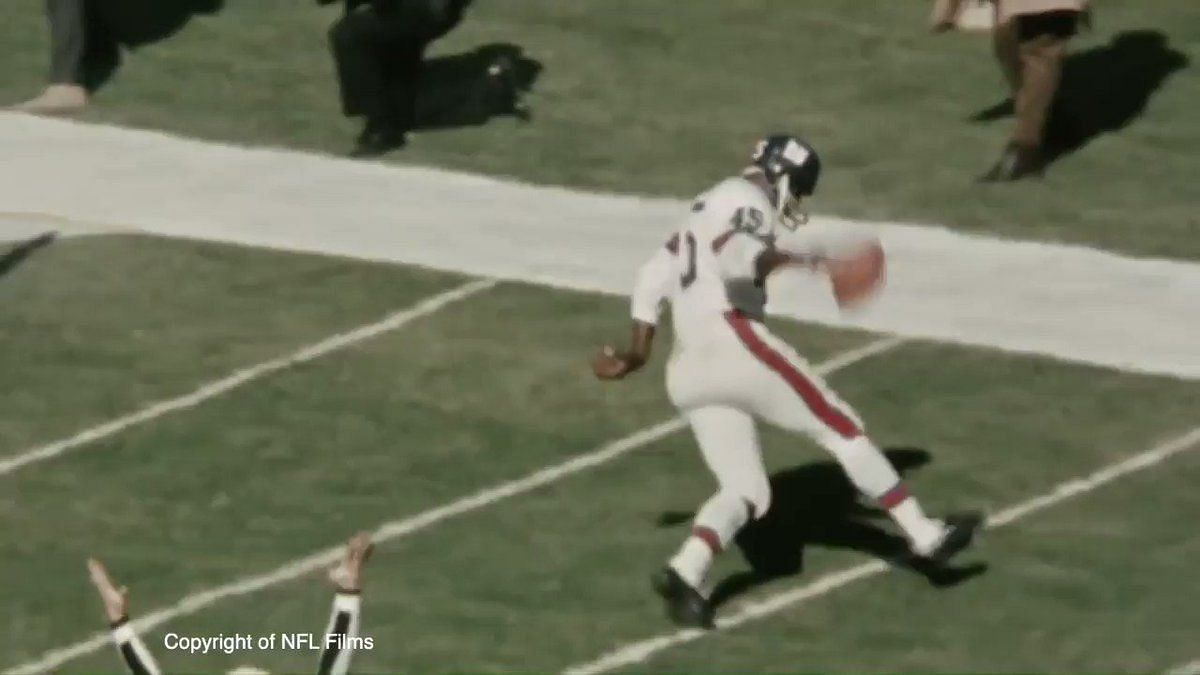 Homer Jones, former Pro Bowl wide receiver for New York Giants and inventor  of NFL touchdown spike, dies at 82 