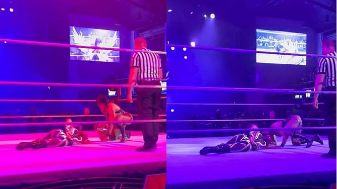 [WATCH] Rhea Ripley did something unexpected after defeating 41-year-old star at WWE live event