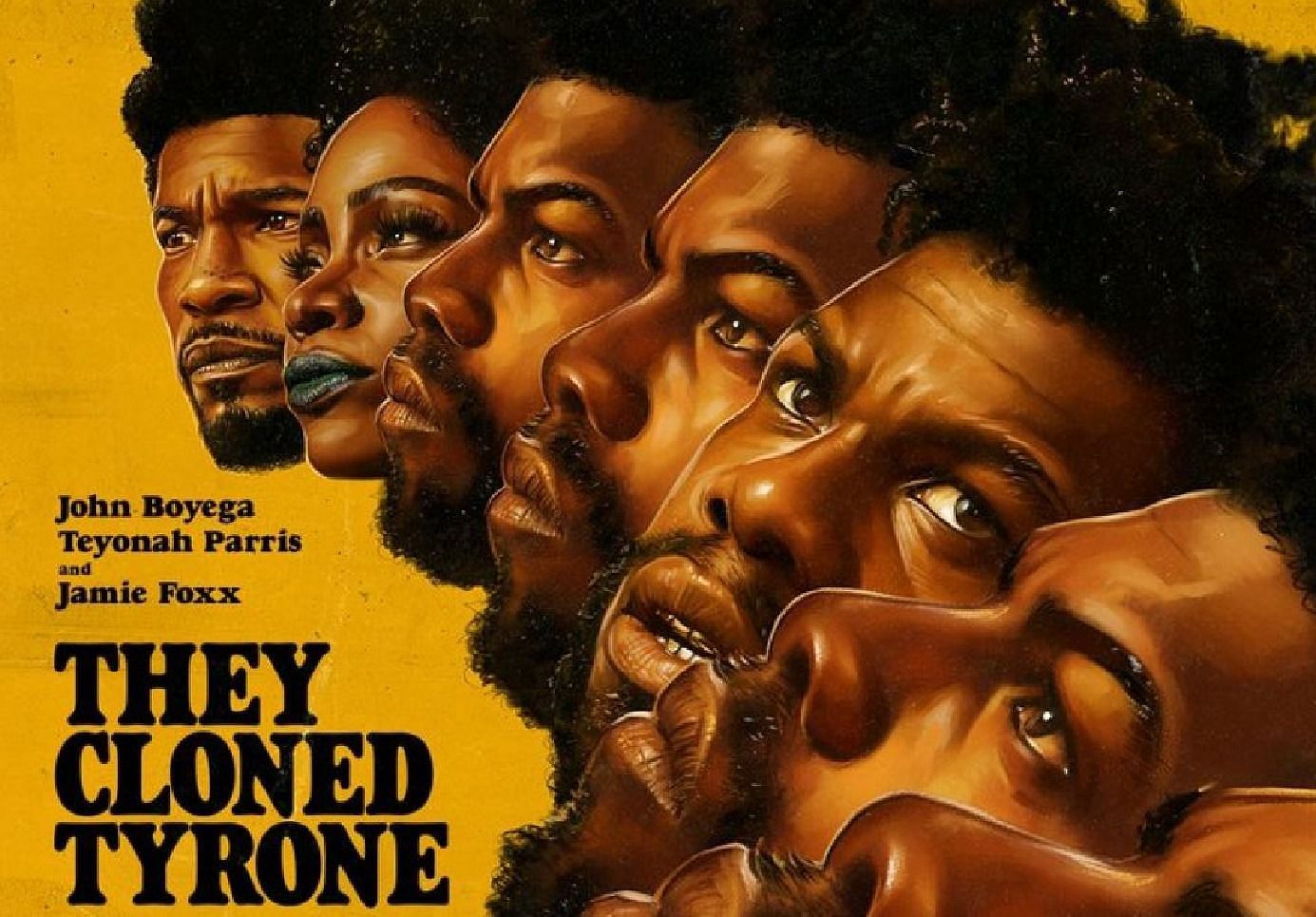 They Cloned Tyrone will release on Netflix on July 21, 2023 (Image via. Netflix) 