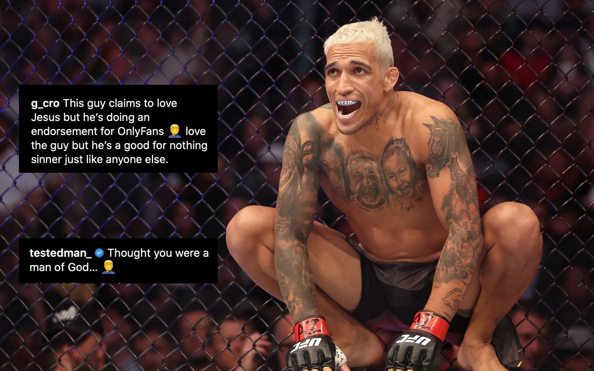 Charles Oliveira [Image credits: Getty Images]