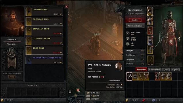 How To Reobtain Items You Have Accidentally Sold In Diablo 4