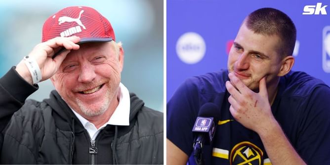 Boris Becker congratulates Nikola Jokic on leading Denver Nuggets to first NBA title
