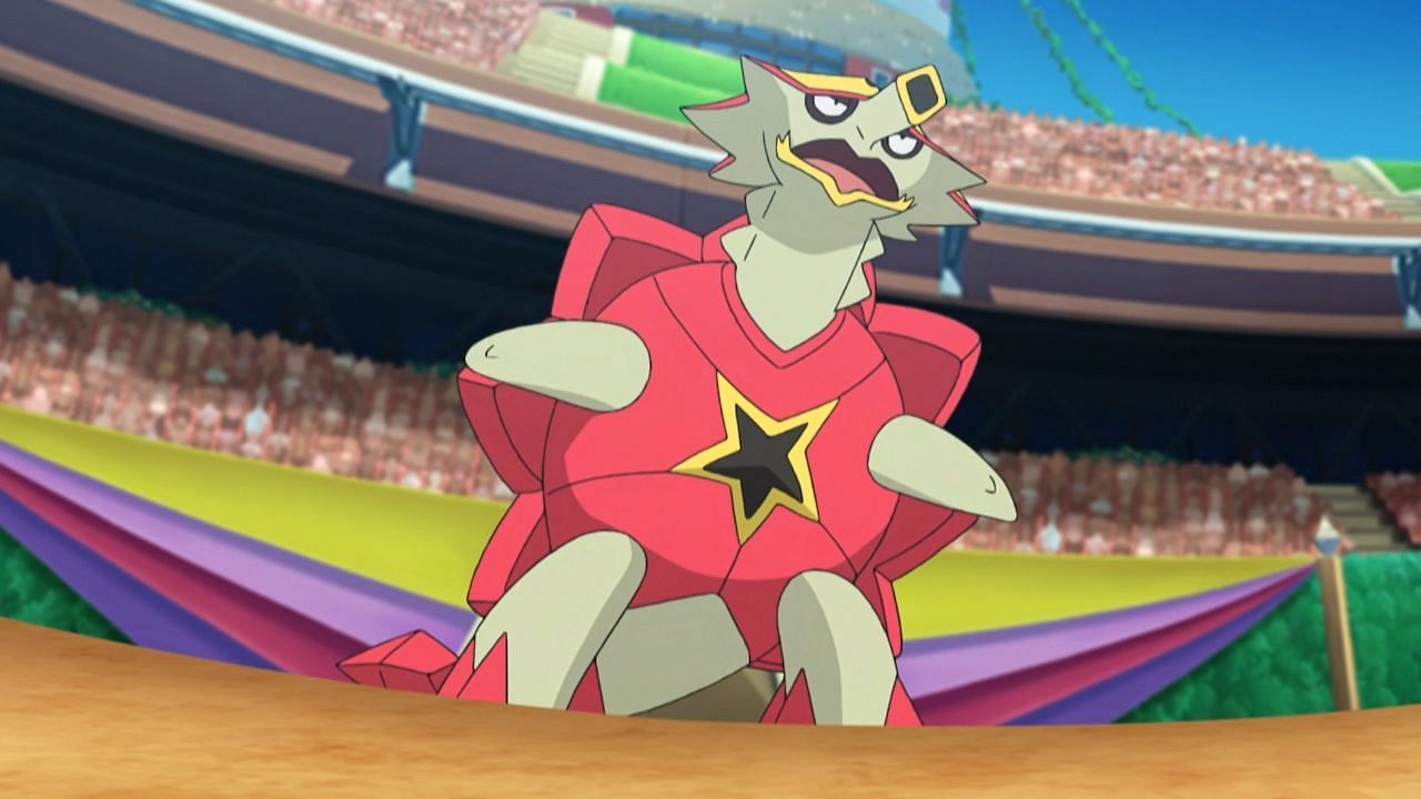 Turtonator as seen in the anime (Image via The Pokemon Company)