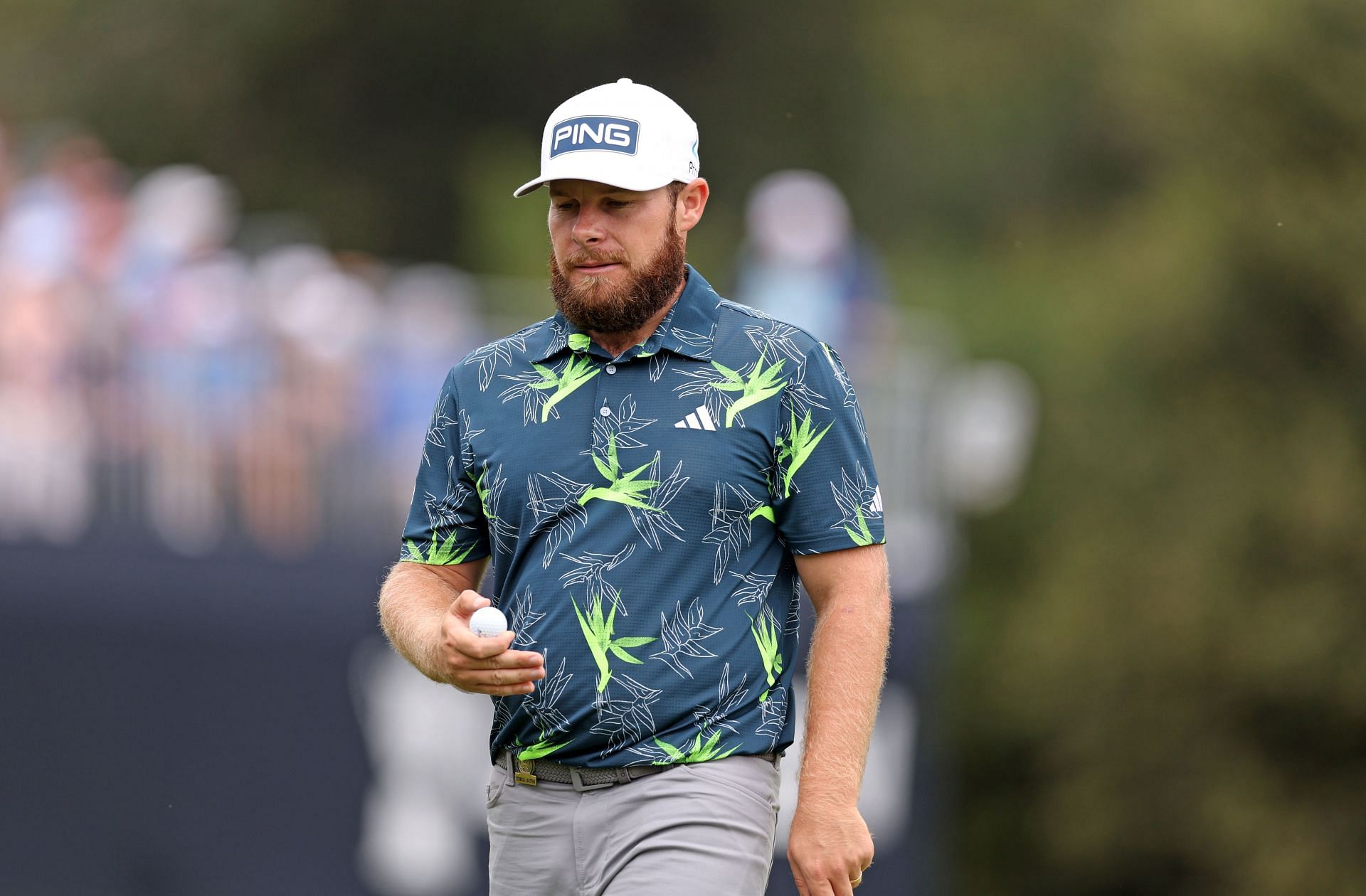 Tyrrell Hatton during the 123rd U.S. Open Championship - Round One