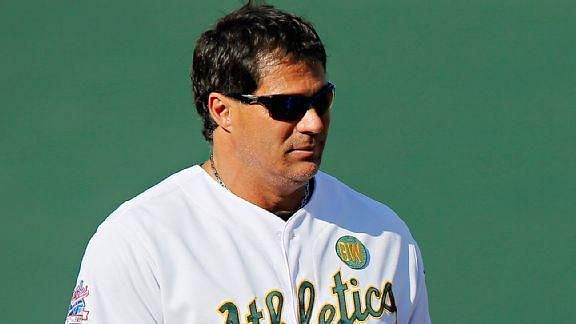 When former Oakland Athletics star Jose Canseco gushed over ex