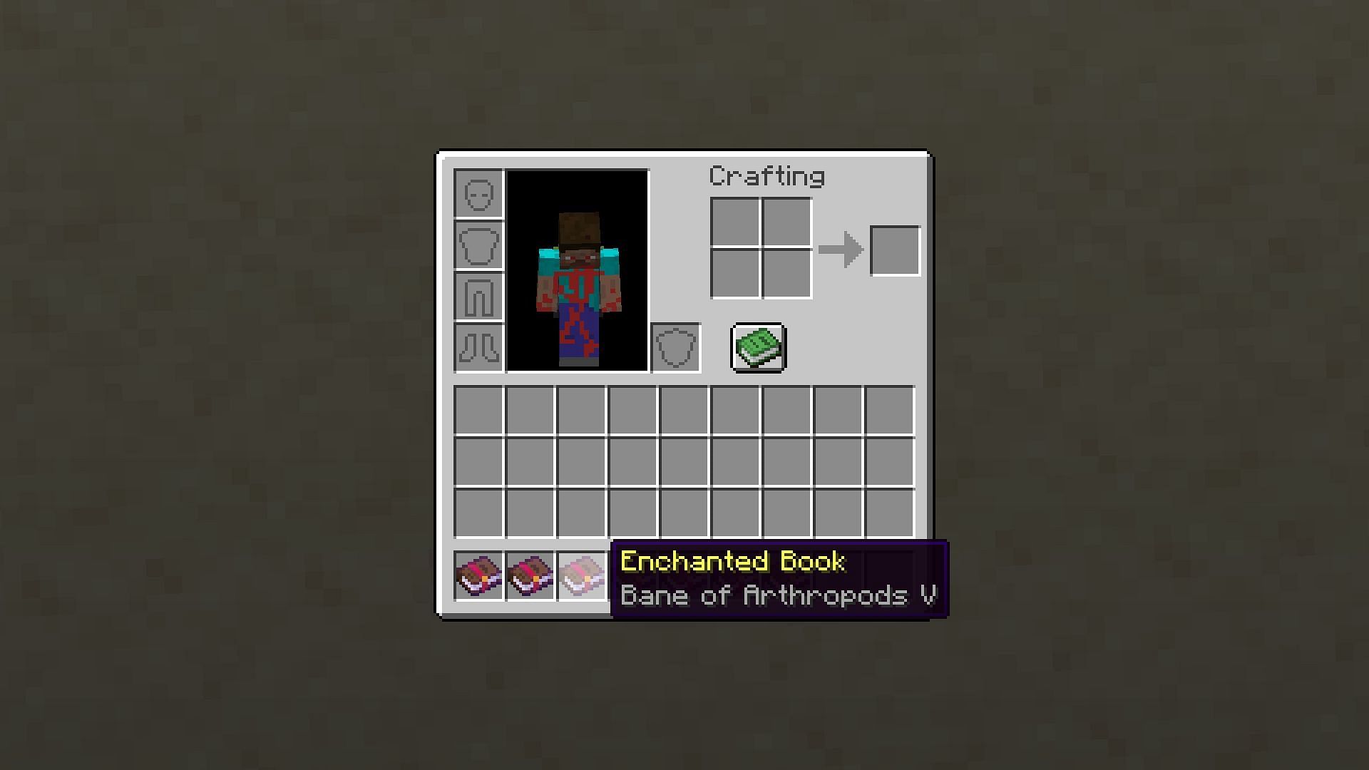 Bane of Arthropods enchantment book in Minecraft 1.20 (Image via Mojang)