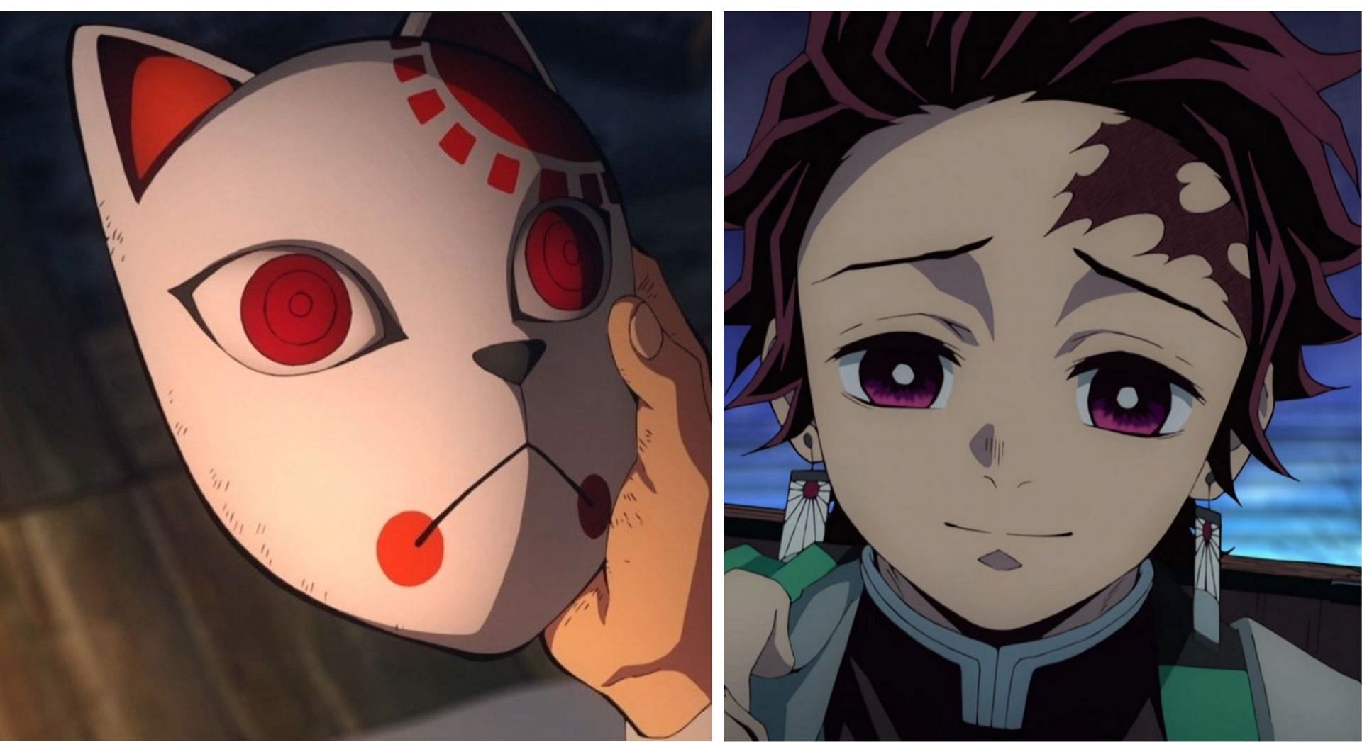 7 beautiful Demon Slayer characters who hide their faces behind masks