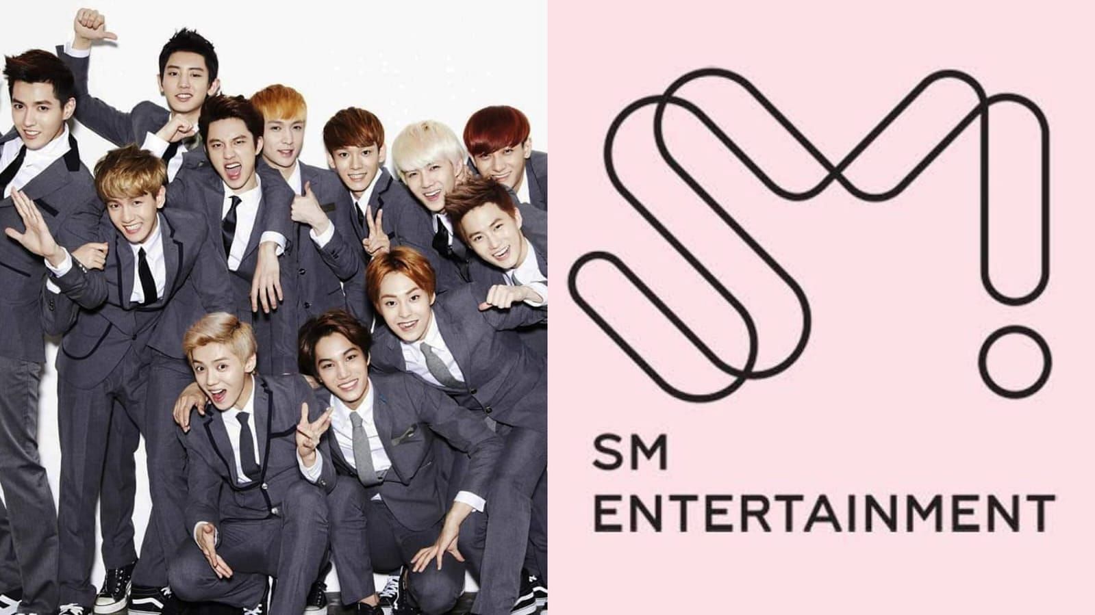 EXO vs SM Entertainment (Image via Twitter/@_exolovexo_,@kchartsmaster)