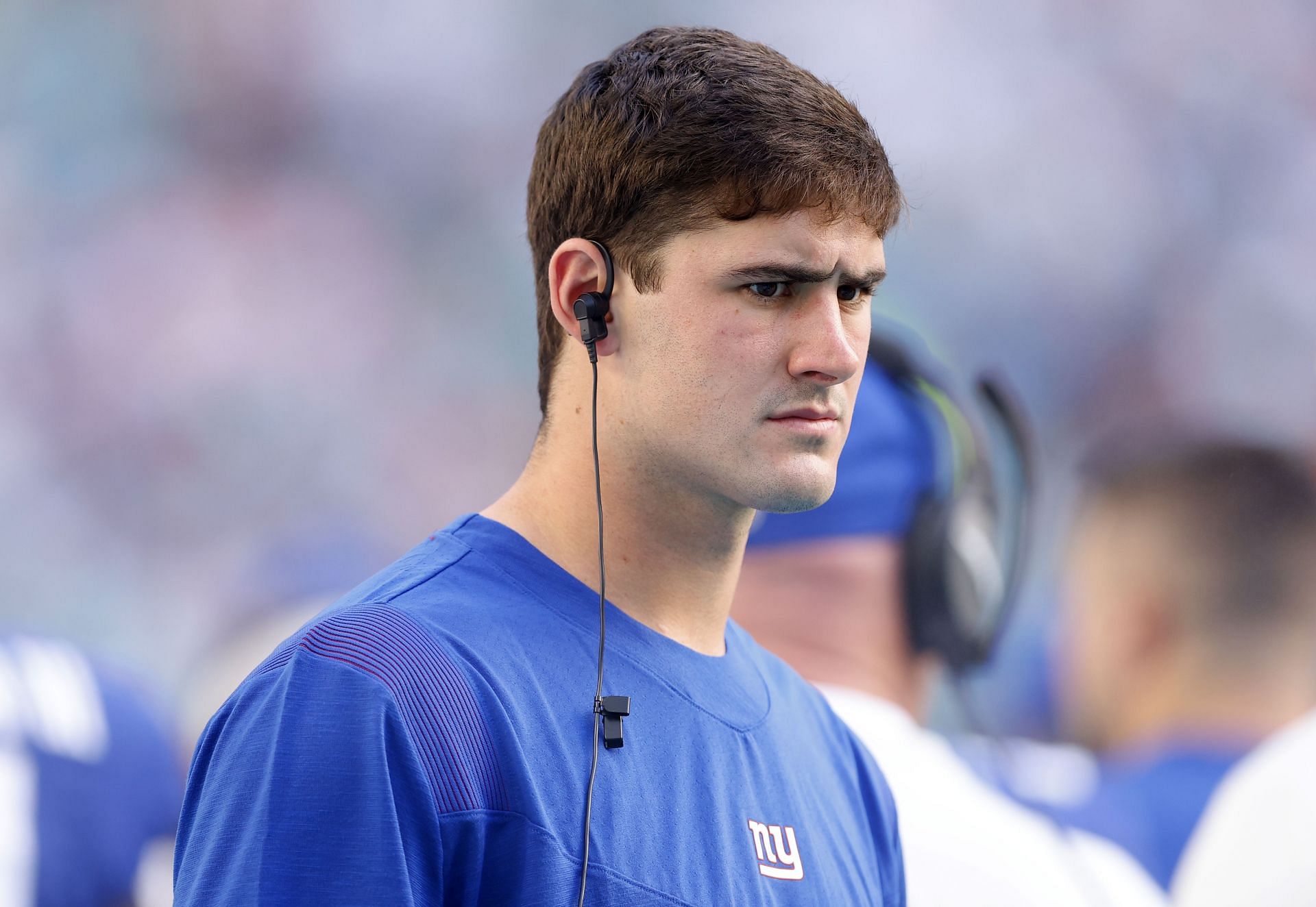 Daniel Jones at New York Giants v Miami Dolphins