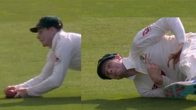 [Watch] Steve Smith takes a stunner to dismiss Joe Root in 2nd Test of Ashes 2023 series
