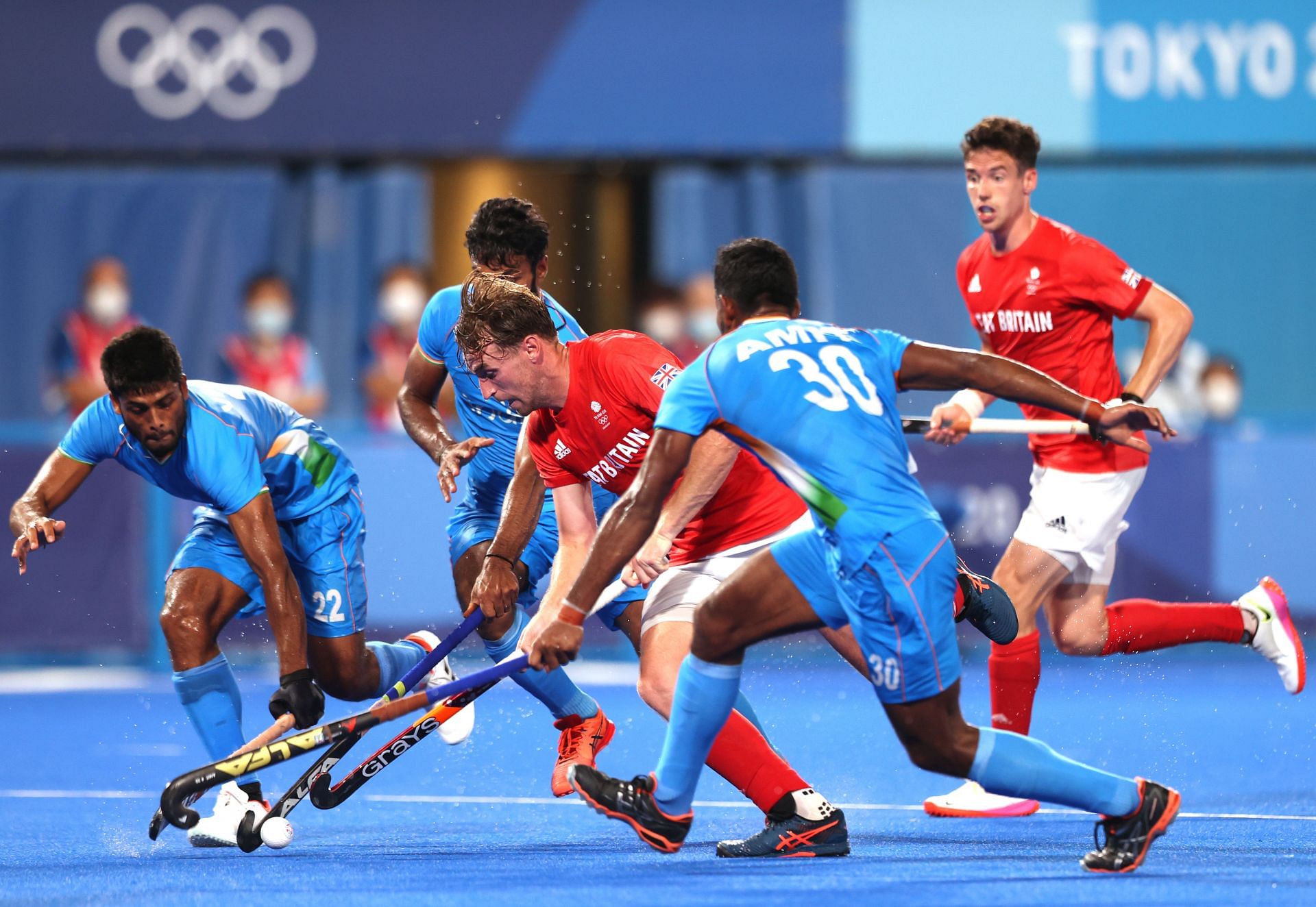 India v Great Britain - Hockey - Olympics: Day 9