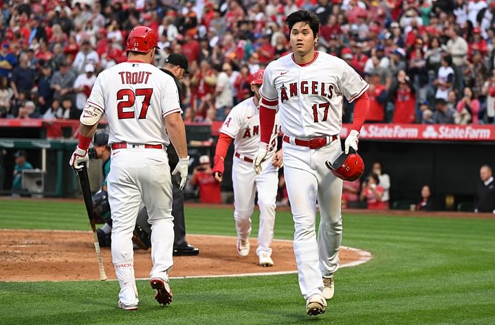 Los Angeles Angels star Mike Trout believes Shohei Ohtani will get $500 ...