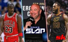 Michael Jordan vs. LeBron James, Mike Tyson vs. Muhammad Ali - Dana White picks winners for fantasy Power Slap matches