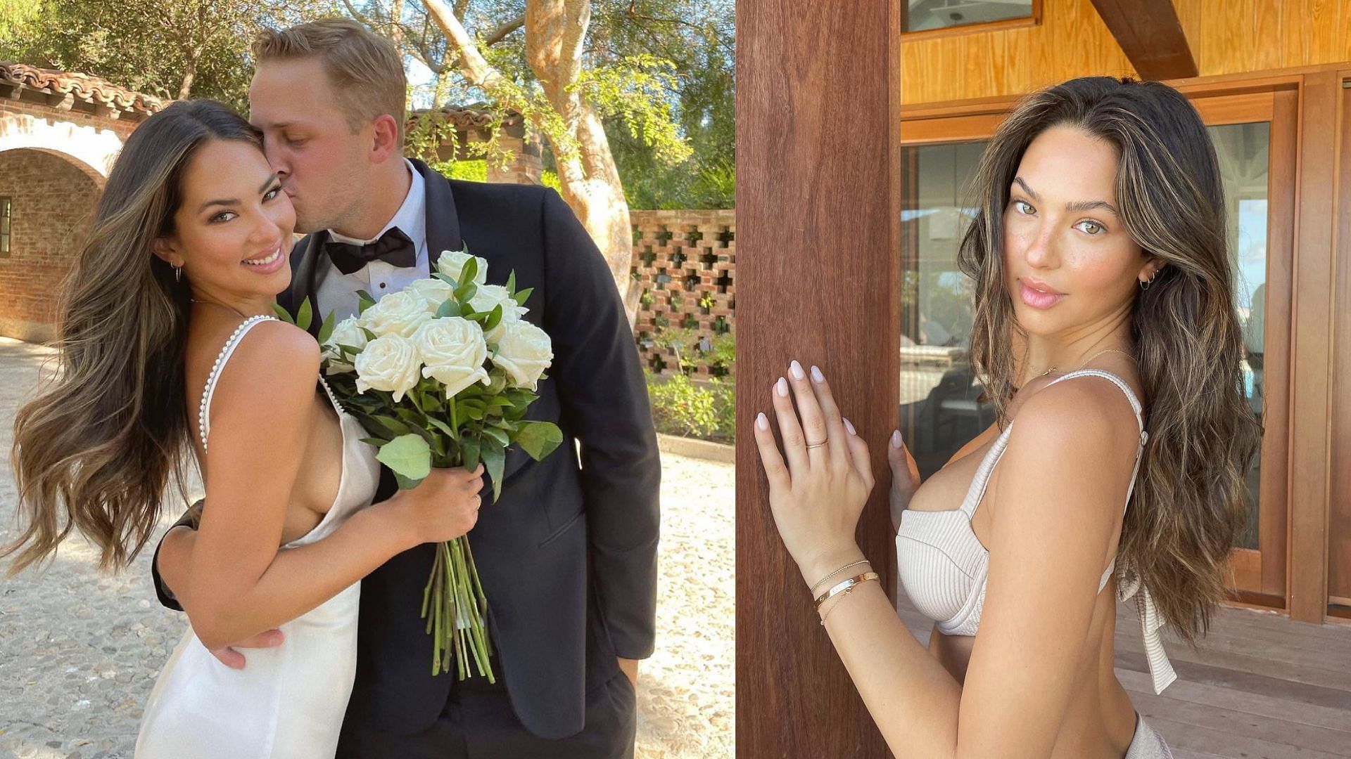 Christen Harper looks for a wedding dress for herself. 