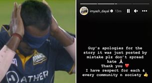 “Plz don’t spread hate” – Gujarat Titans pacer Yash Dayal after facing backlash on social media for mistakenly posting controversial Instagram story