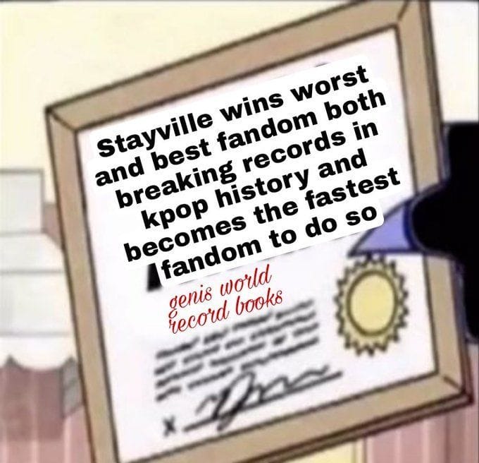 "STAYS2ndWIN" trends as STAYs wins Best and Worst Fandom in recent