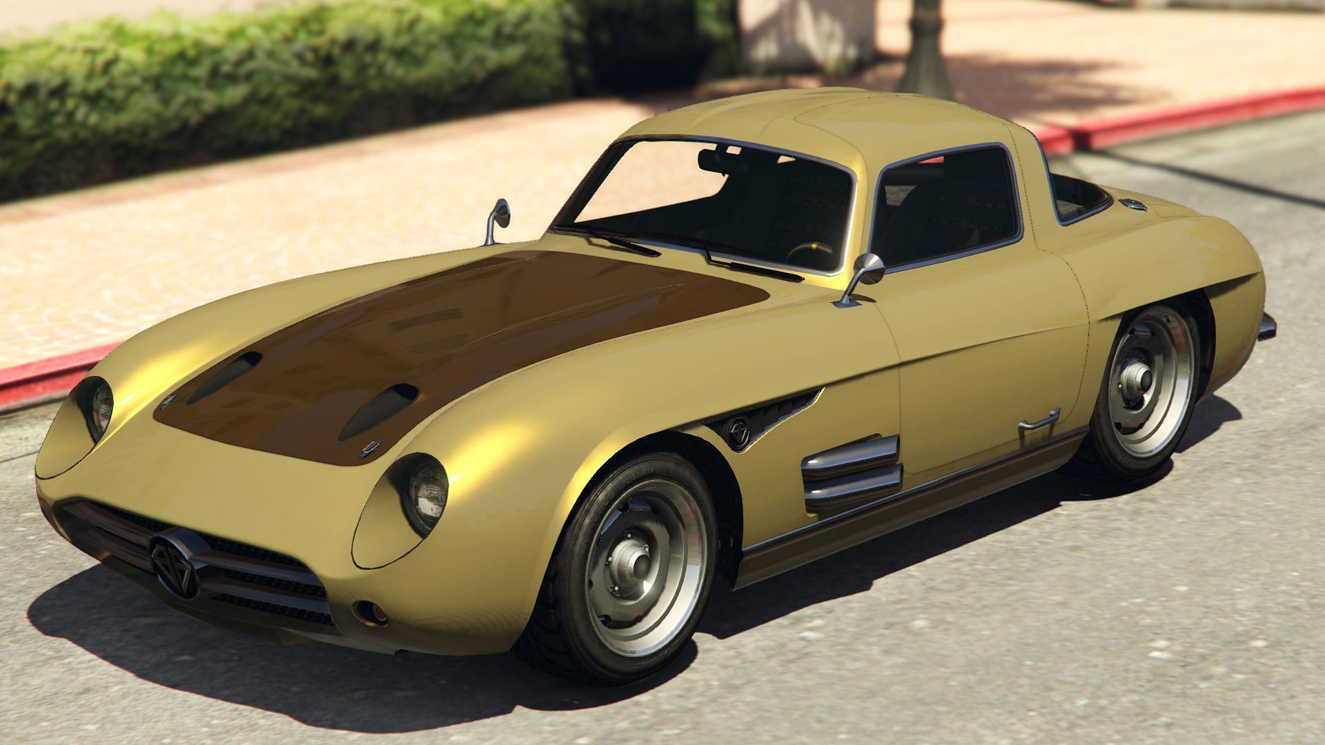 The Stirling GT was oddly removed from Legendary Motorsport in GTA Online San Andreas Mercenaries (Image via Rockstar Games)