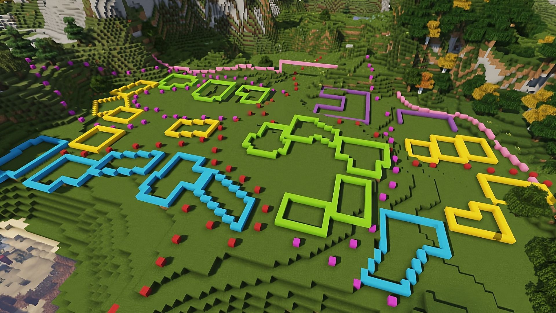 Building in Minecraft is a time-honed skill, but a few tricks can help players along (Image via BlueNerd Minecraft)