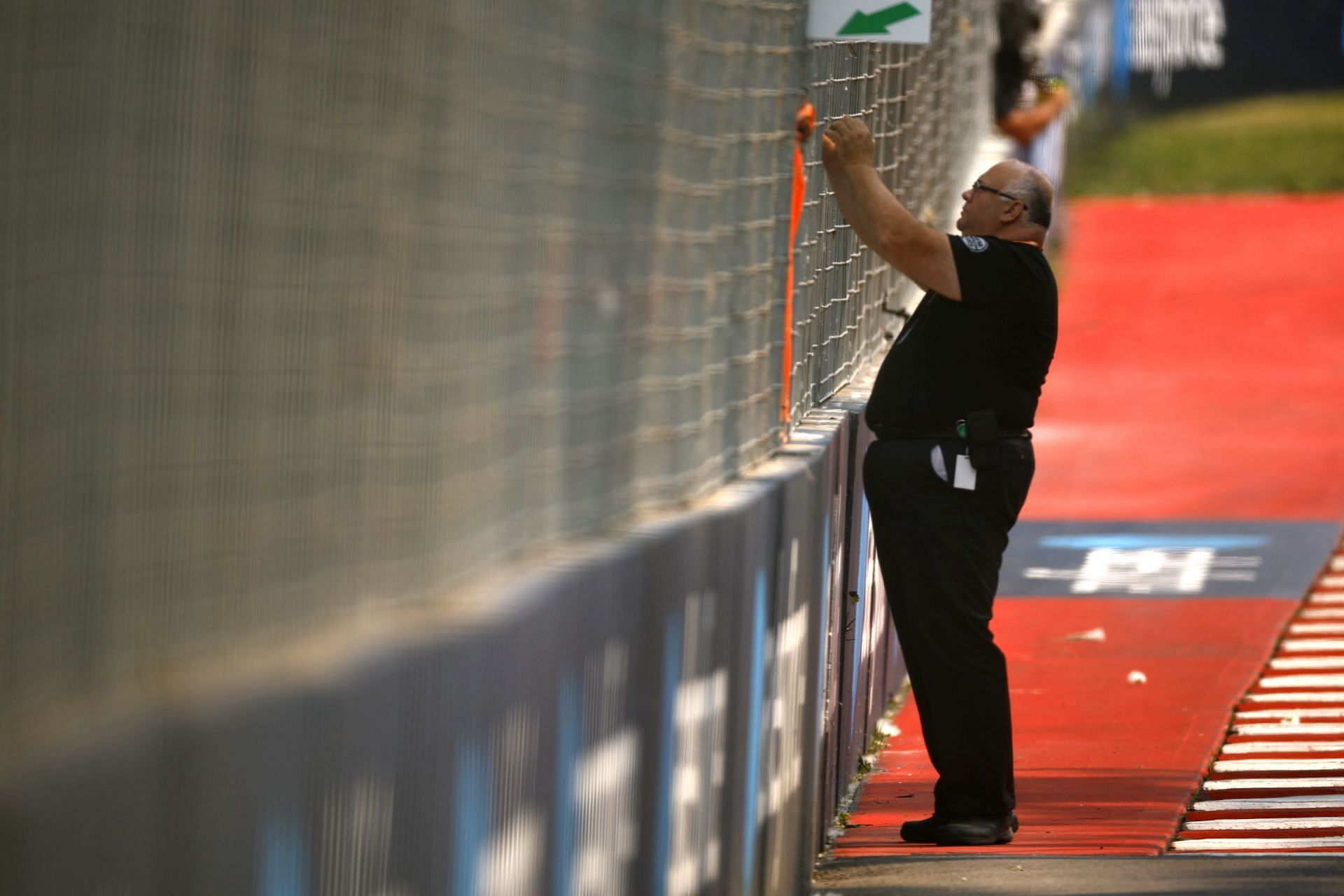 Circuit Gilles Villeneuve in preparation