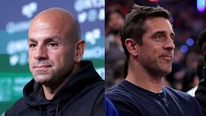 Jets HC Robert Saleh delivers crucial update on Aaron Rodgers' injury in training - "Doing a bunch of rehab"