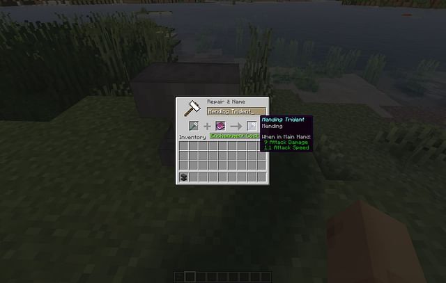 How To Fix A Broken Trident In Minecraft How to repair a trident in Minecraft without another trident