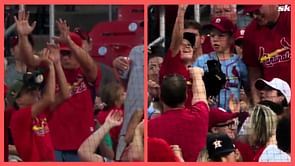 Watch: St. Louis Cardinals fan makes clutch crowd catch, saves seatmate from certain injury