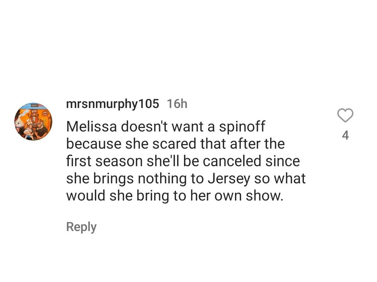 Fans react to Melissa&#039;s Stand on the spin-off show Rumor (Image via Twitter)