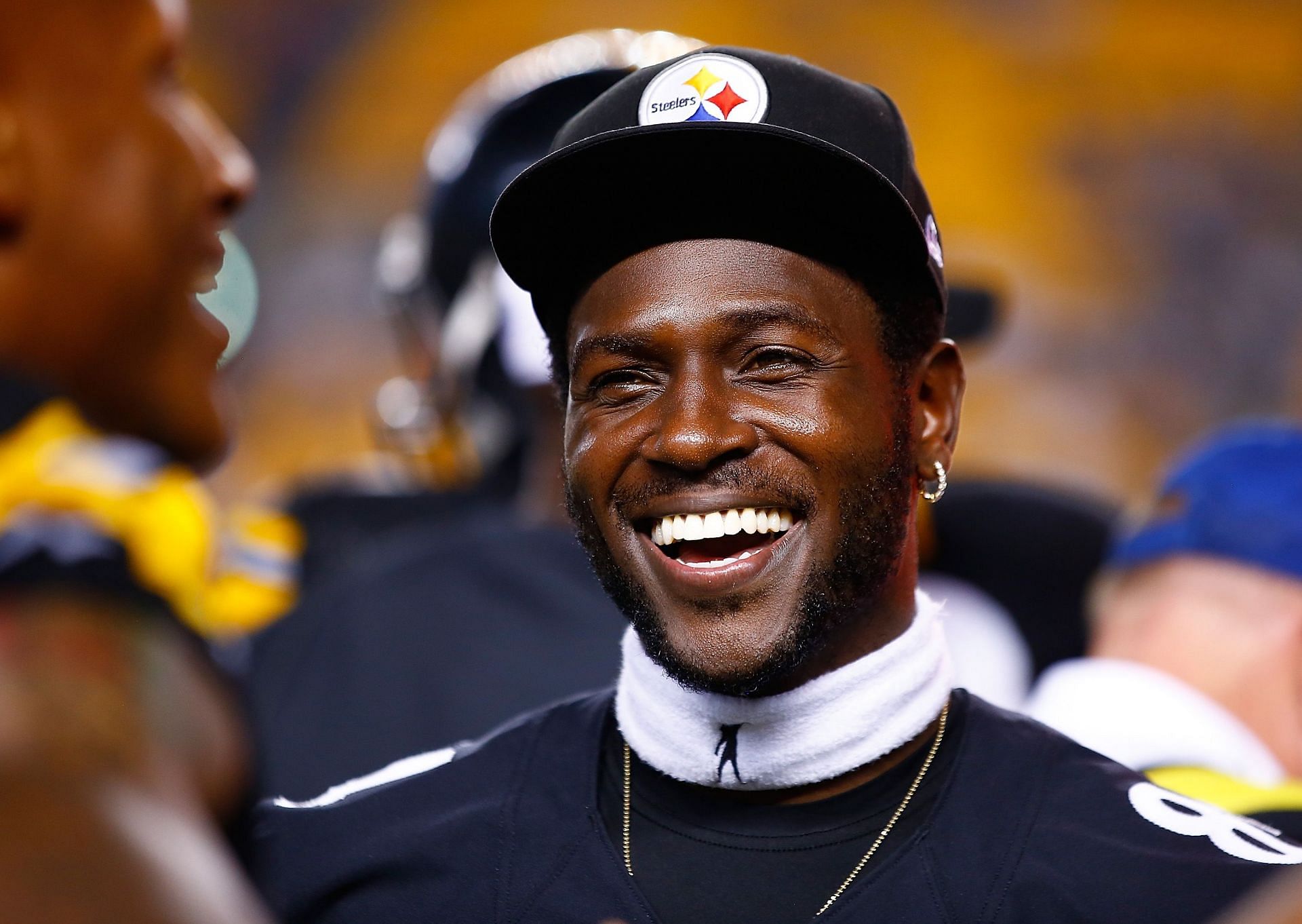 Antonio Brown during Carolina Panthers v Pittsburgh Steelers