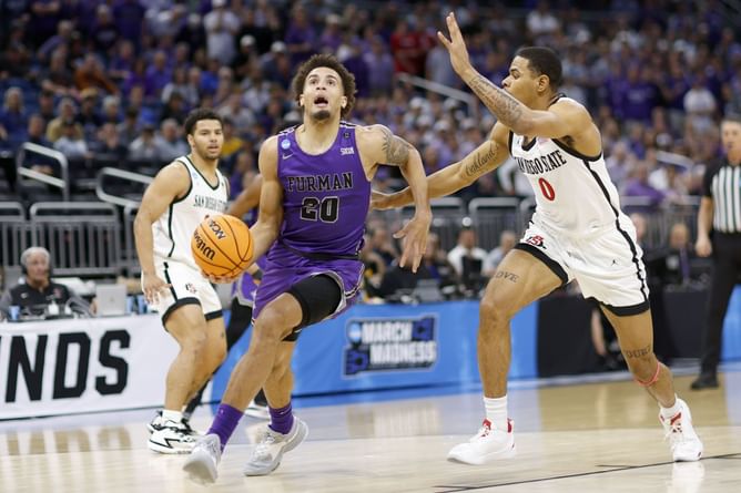 Who is 2023 NBA prospect Jalen Slawson's father? A look back at his Tom Slawson's college basketball career at The Citadel