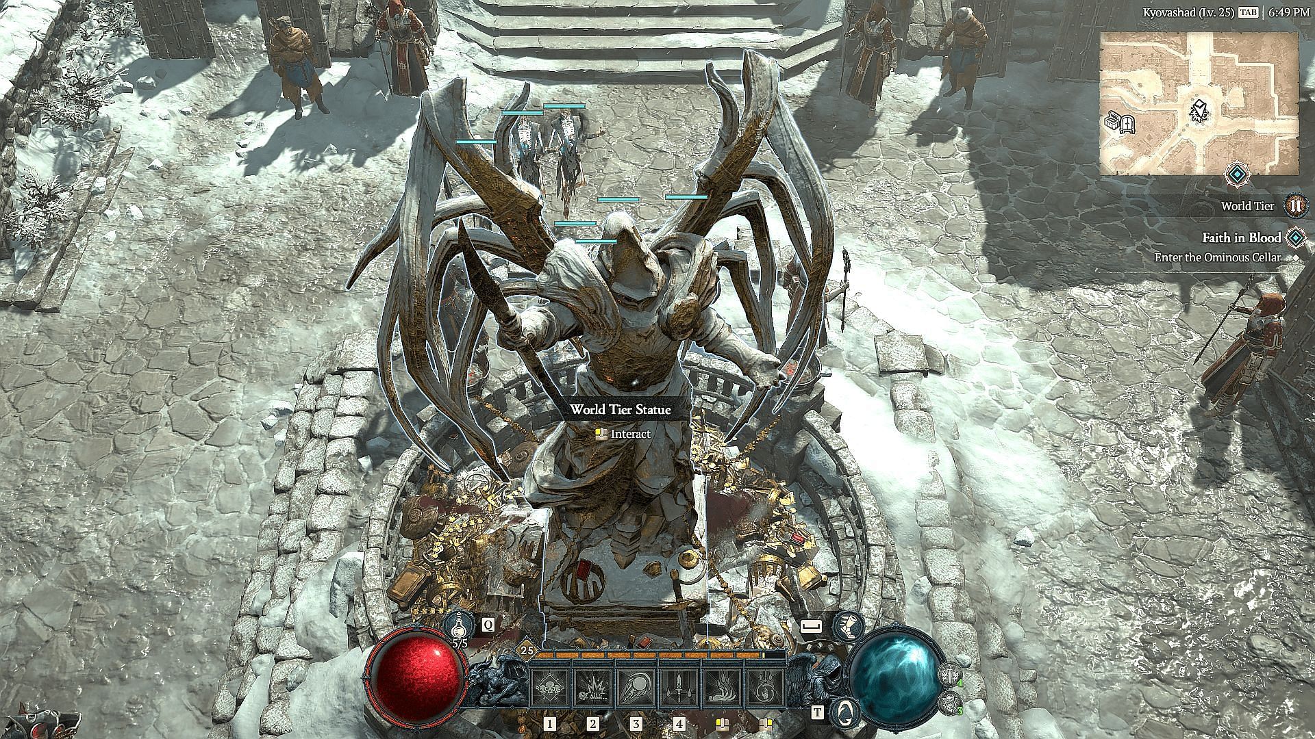 World Tier 4 Diablo 4
