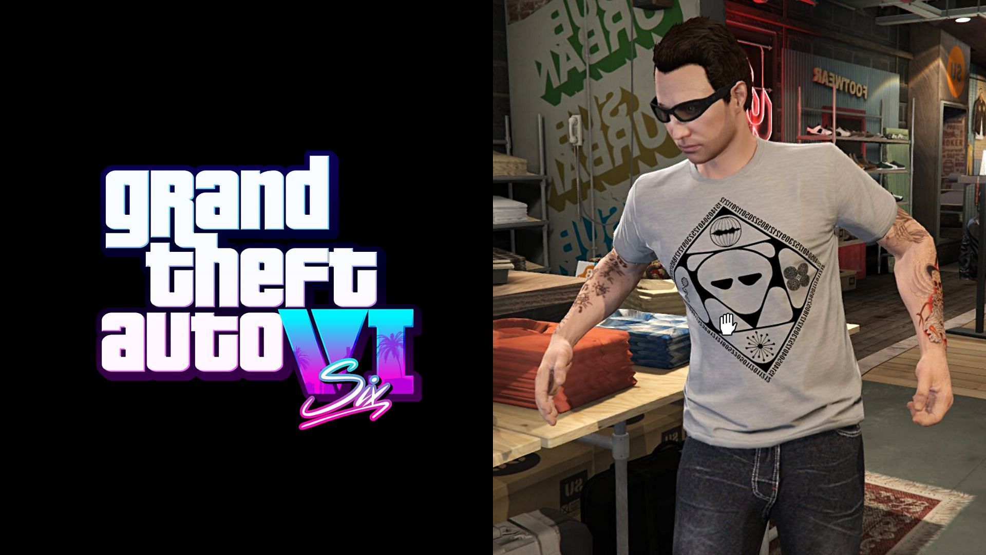 A brief report on the newly found GTA Online t-shirt which seemingly teases GTA 6 (Image via Sportskeeda)