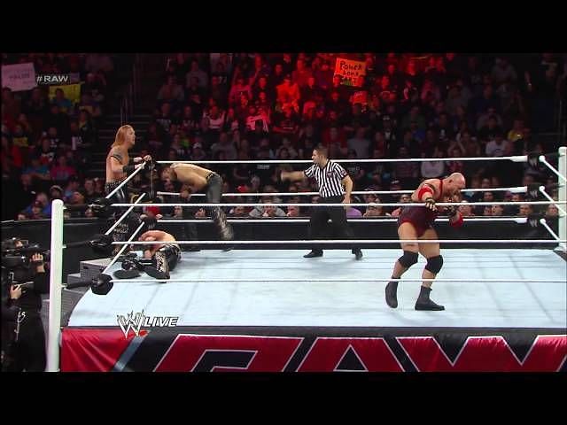 What is the hilarious origin of Drew McIntyre's signature move?