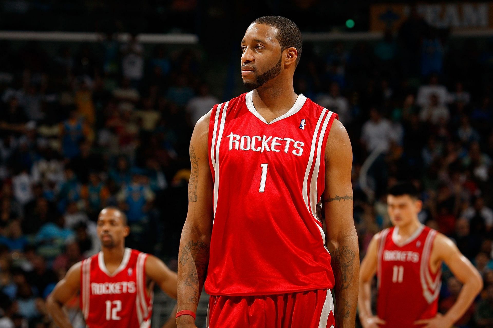Tracy McGrady during his time with the Houston Rockets