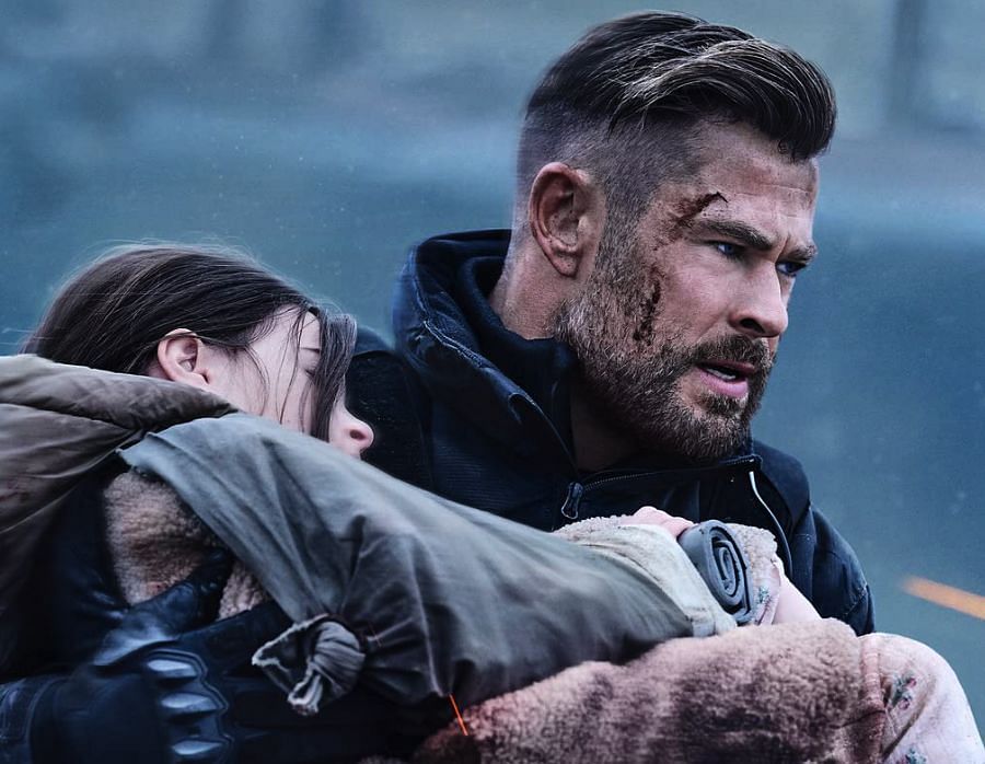 Chris Hemsworth in Extraction 2. Image via IMDB.