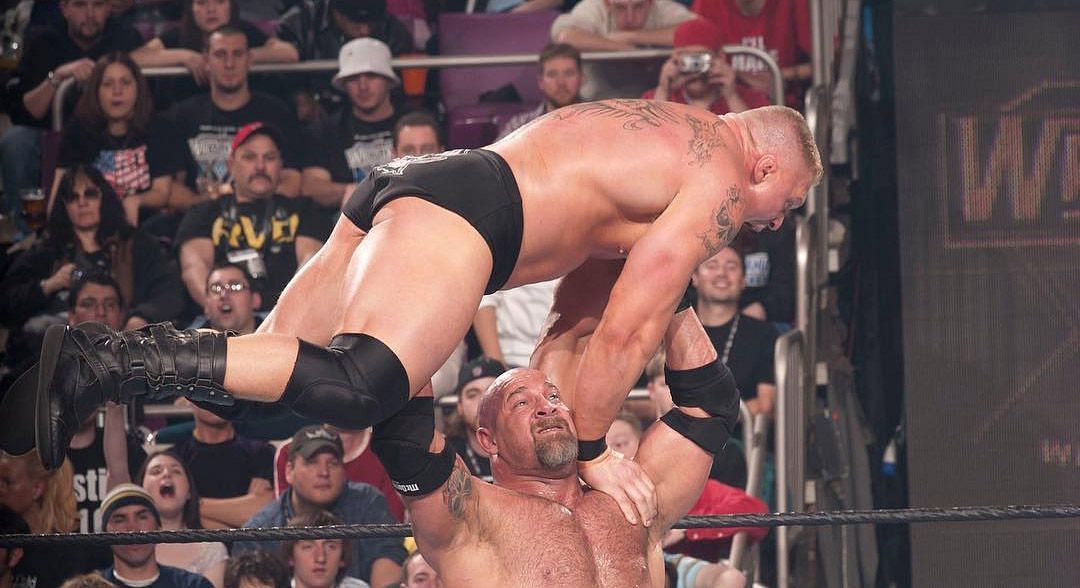 Goldberg vs Brock Lesnar, Source: Goldberg&rsquo;s Instagram