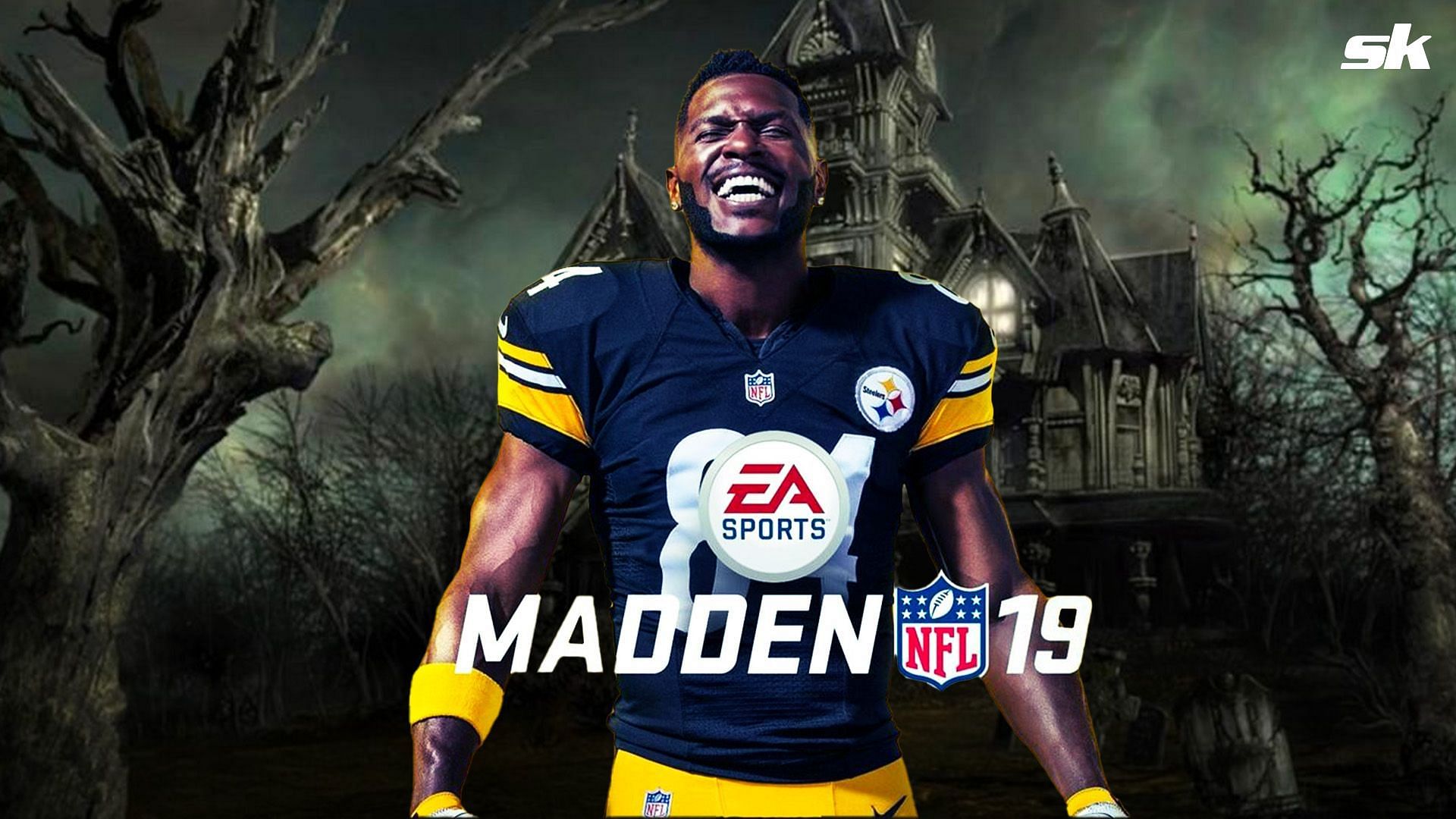 Antonio Brown, one of many Madden curse victims